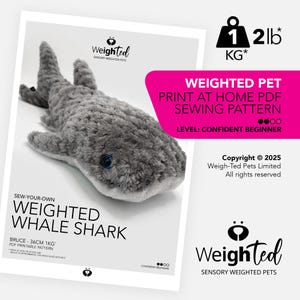 PDF NÄHANLEITUNG - 1kg Weigh-Ted Walhai - Nähanleitung - Nähen Sie Ihr eigenes Haustier