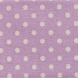 33] Curtain Wisteria purple white small dot valance bedroom bathroom kitchen dining living patio rv camper window treatment handmade
