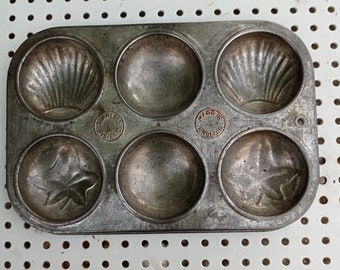 Moule plaque à gâteau ou muffins ancien