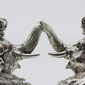 Elefant Silber Menage Set
