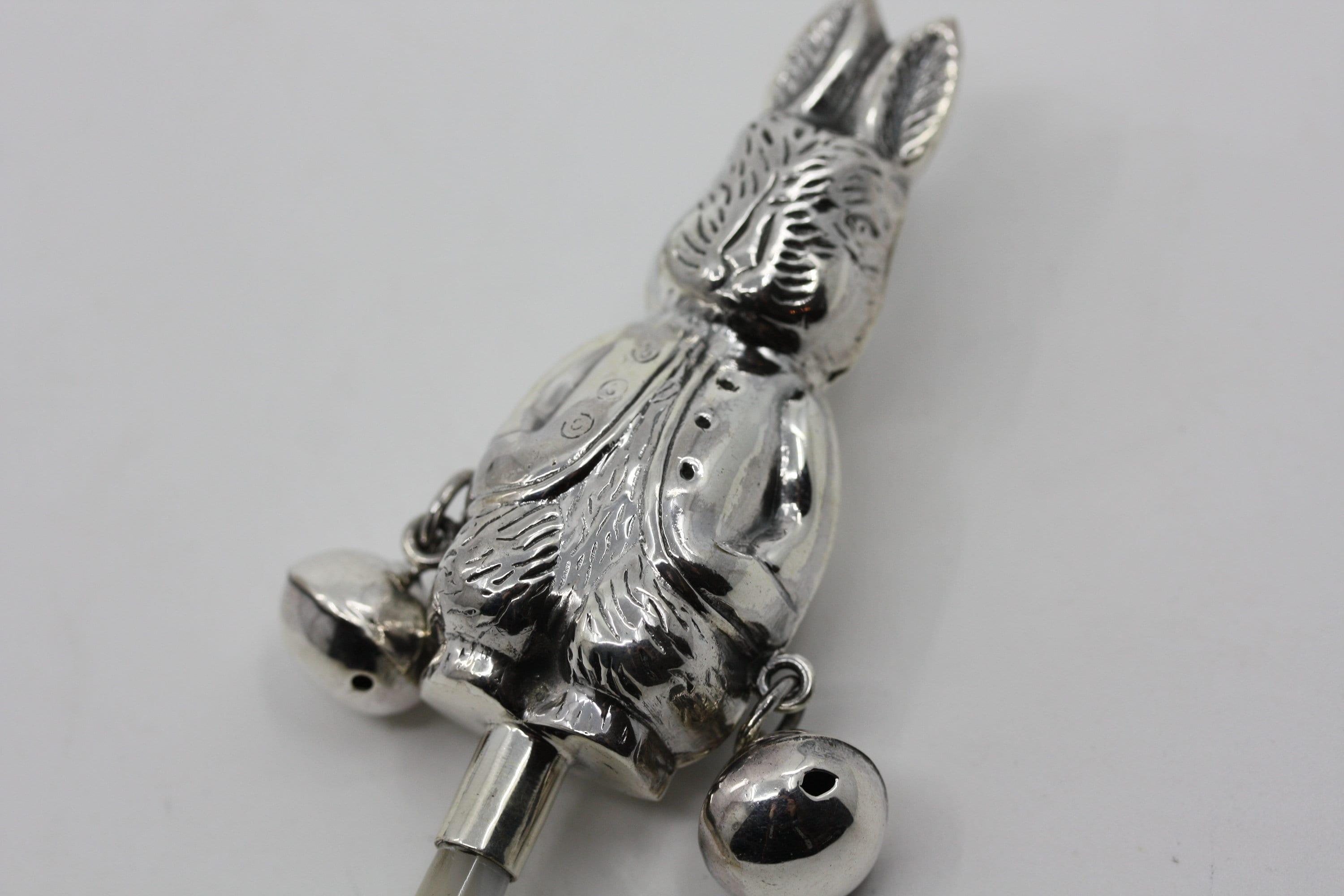 ピーターラビット 925 シルバー ベル ラトル ビアトリクス ポター