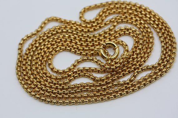 15ct Gold Filled Belcher Chain 60 inches length - image 8