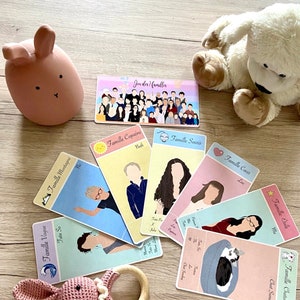 Gioco personalizzato delle 7 famiglie - Versione per bambini