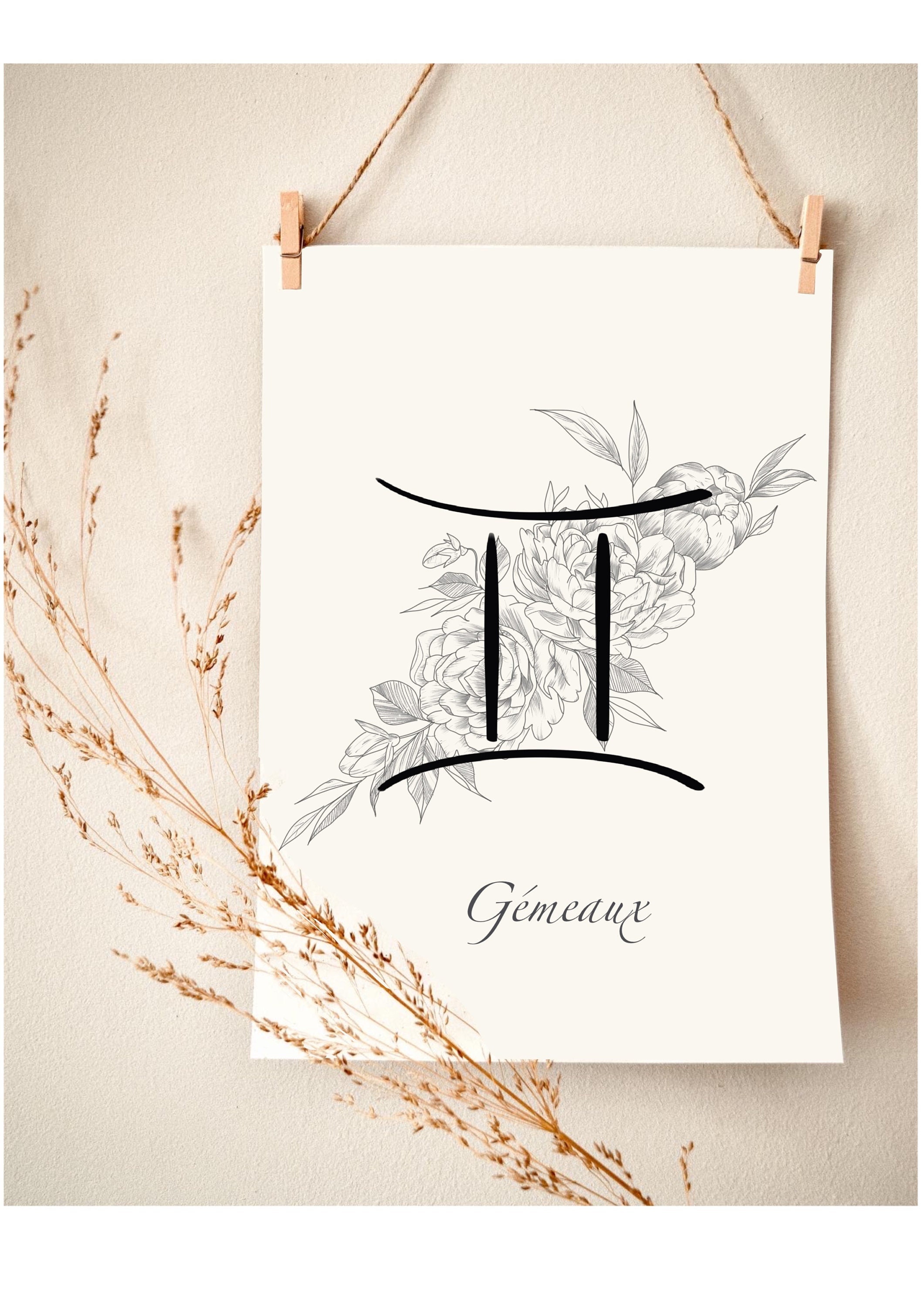 Affiche Symbole Astro