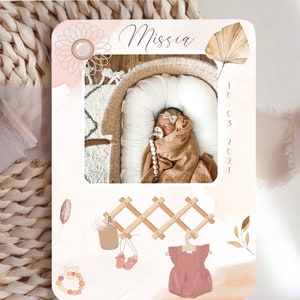 Birth announcement - girl model
