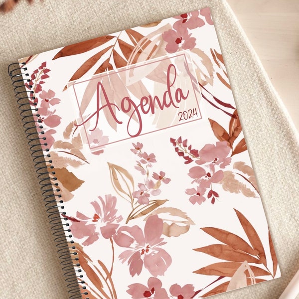 Agenda annuel 2024 - format A4