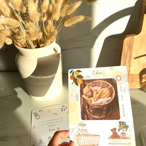 Birth announcement - lemon model