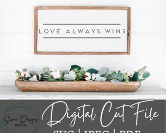 Download Love Always Wins Svg Etsy