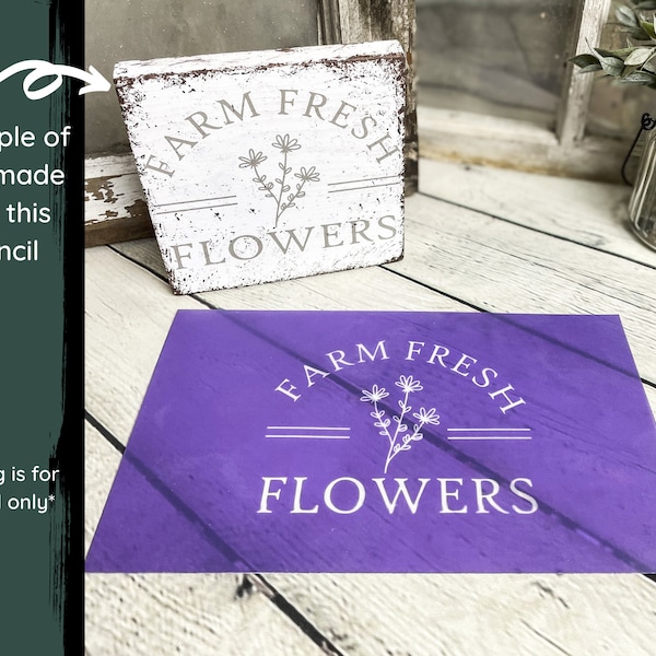 Reusable Stencils for Wood Signs Etsy