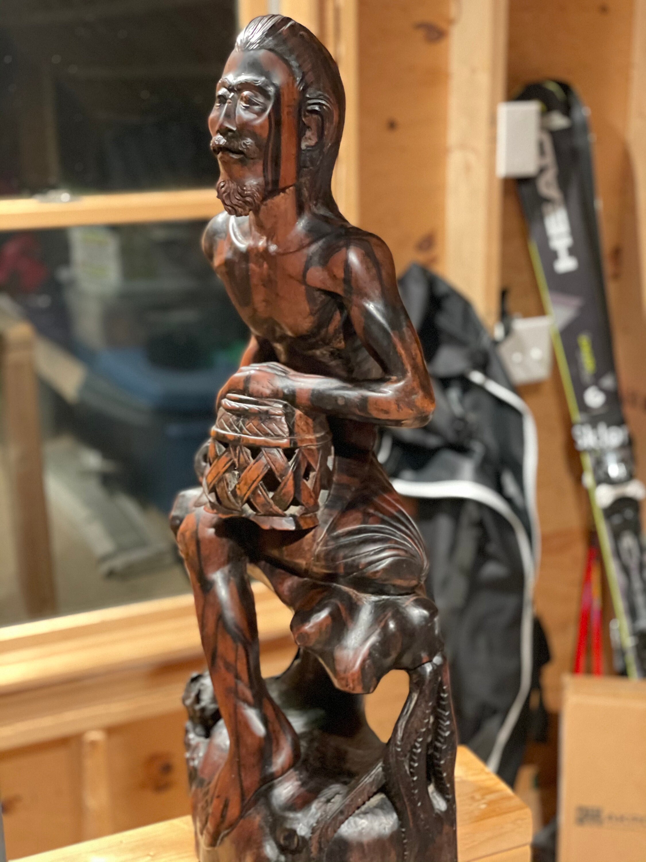 Vintage Handmade African Wood Sculpture Etsy