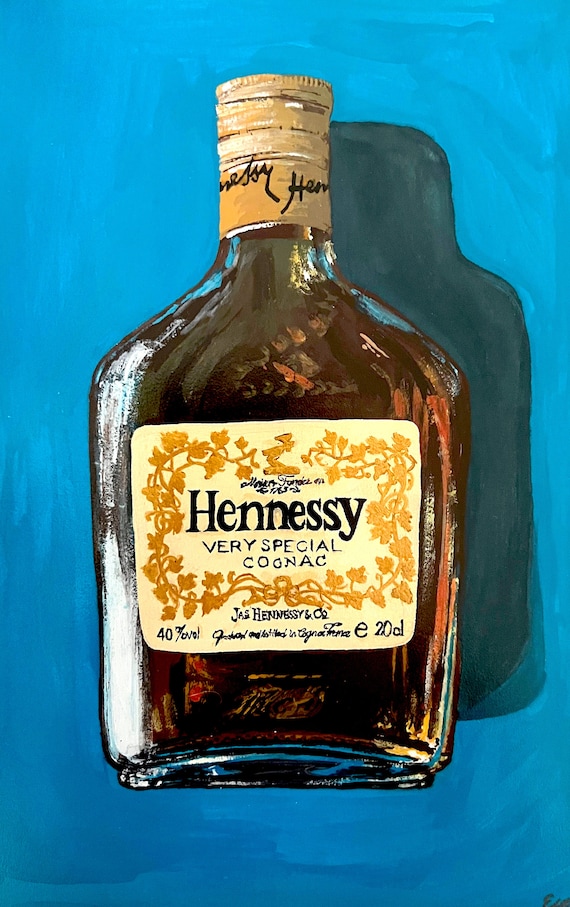 Hennessy - Art Print - Digital Print - Coffee Shop Decor - Wall