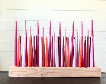 Wood Candle Holder,  Valentine’s Centerpiece, Birthday Centerpiece,  Candle Centerpiece, Wedding Reception  Centerpiece