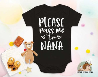 Daddy Wont Mommy might Nana will Baby Infant Snapsuit Girl Boy Family Funny K19 Daddy Wont Mommy might Nana will Baby Infant Snapsuit Girl Boy Family Funny K19