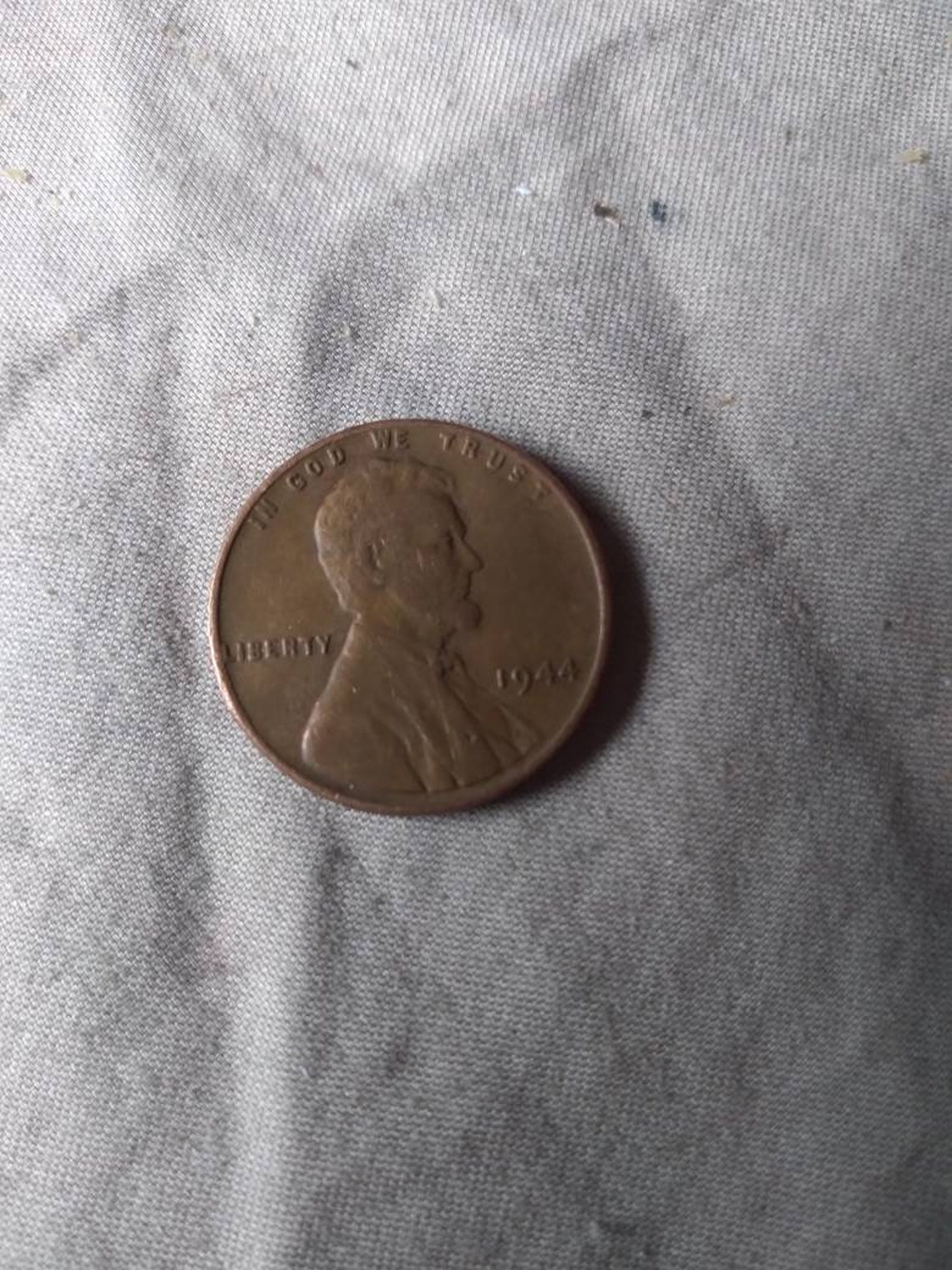 1944 copper penny Etsy
