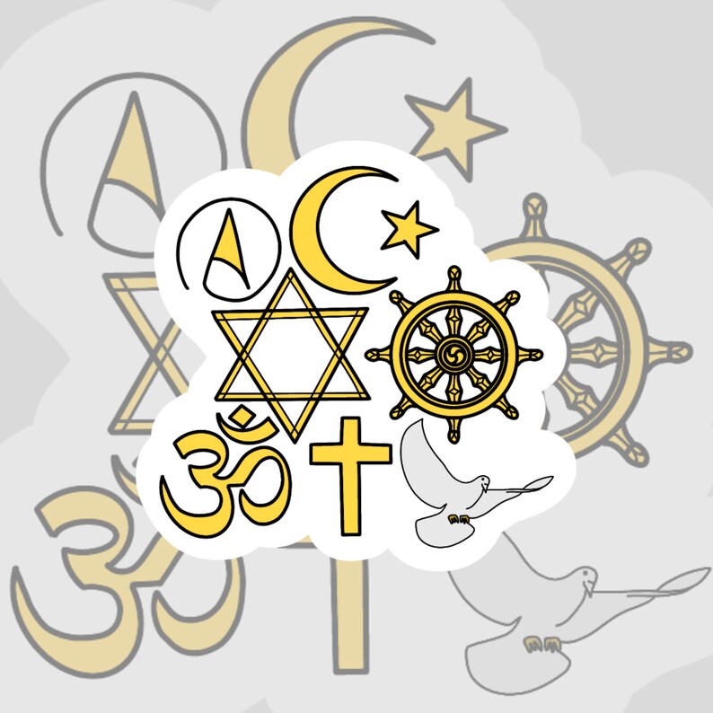 Religious Freedom Day Religious Symbols Etsy