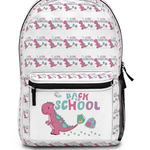 Dinosaur Backpack for Kids: Lightweight Polyester Rucksack