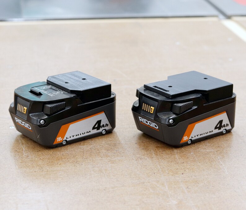 ridgid 18v battery hangers