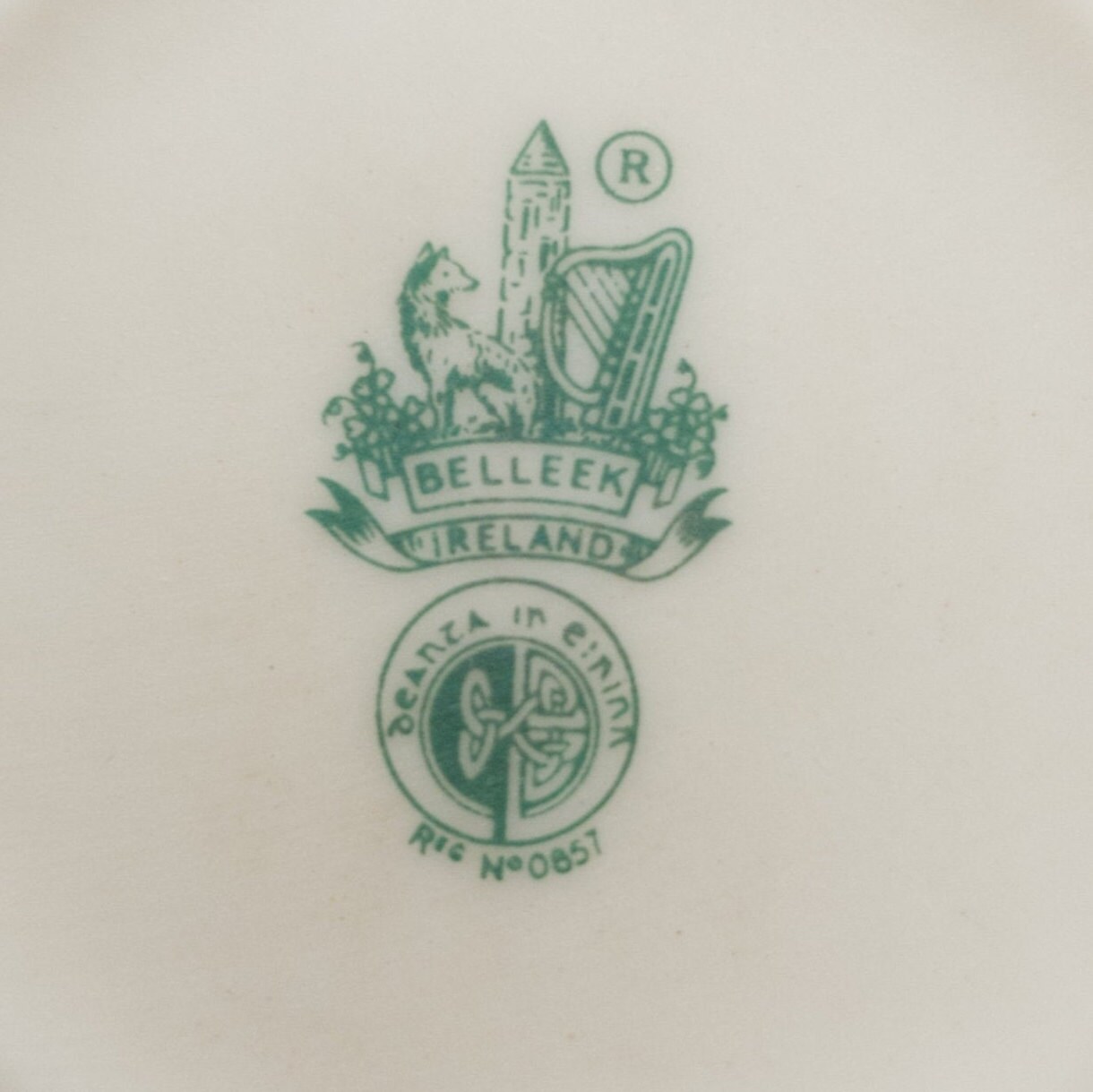 Belleek 6th Mark Lotus Creamer Pitcher Etsy