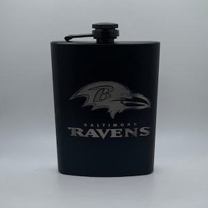 Custom &quot;Baltimore Ravens&quot; Flask