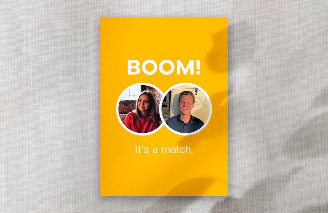 Boom Its A Match Instant Download Bumble Template Etsy Boom Its A Match Instant Download Bumble Template Etsy