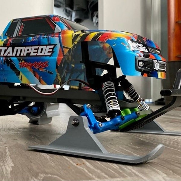 LCG Drag Aero Front Splitter For Traxxas Slash NOVA – AJCMods Downforce Kit