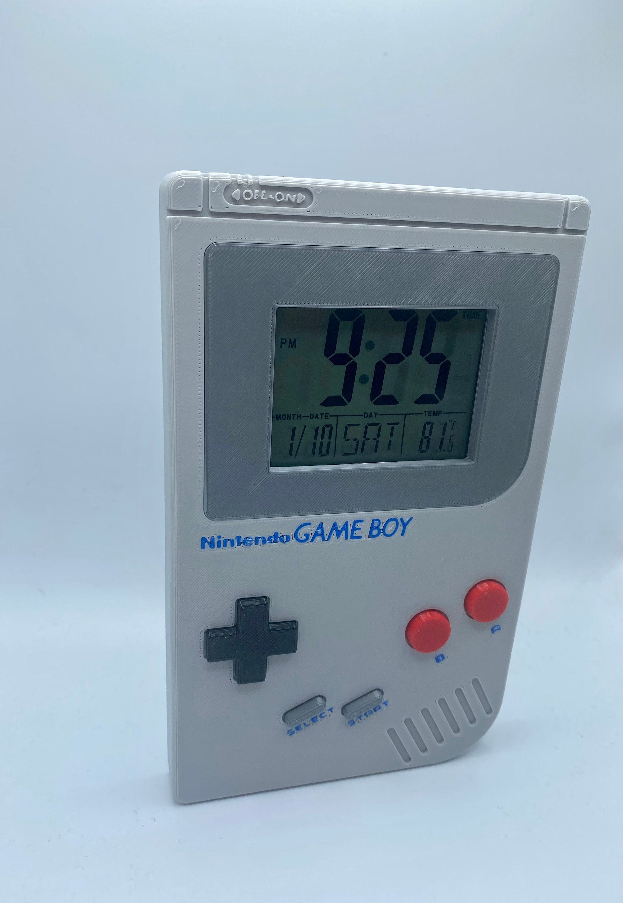 Smelte Philadelphia fødselsdag Nintendo Gameboy Clock - Etsy