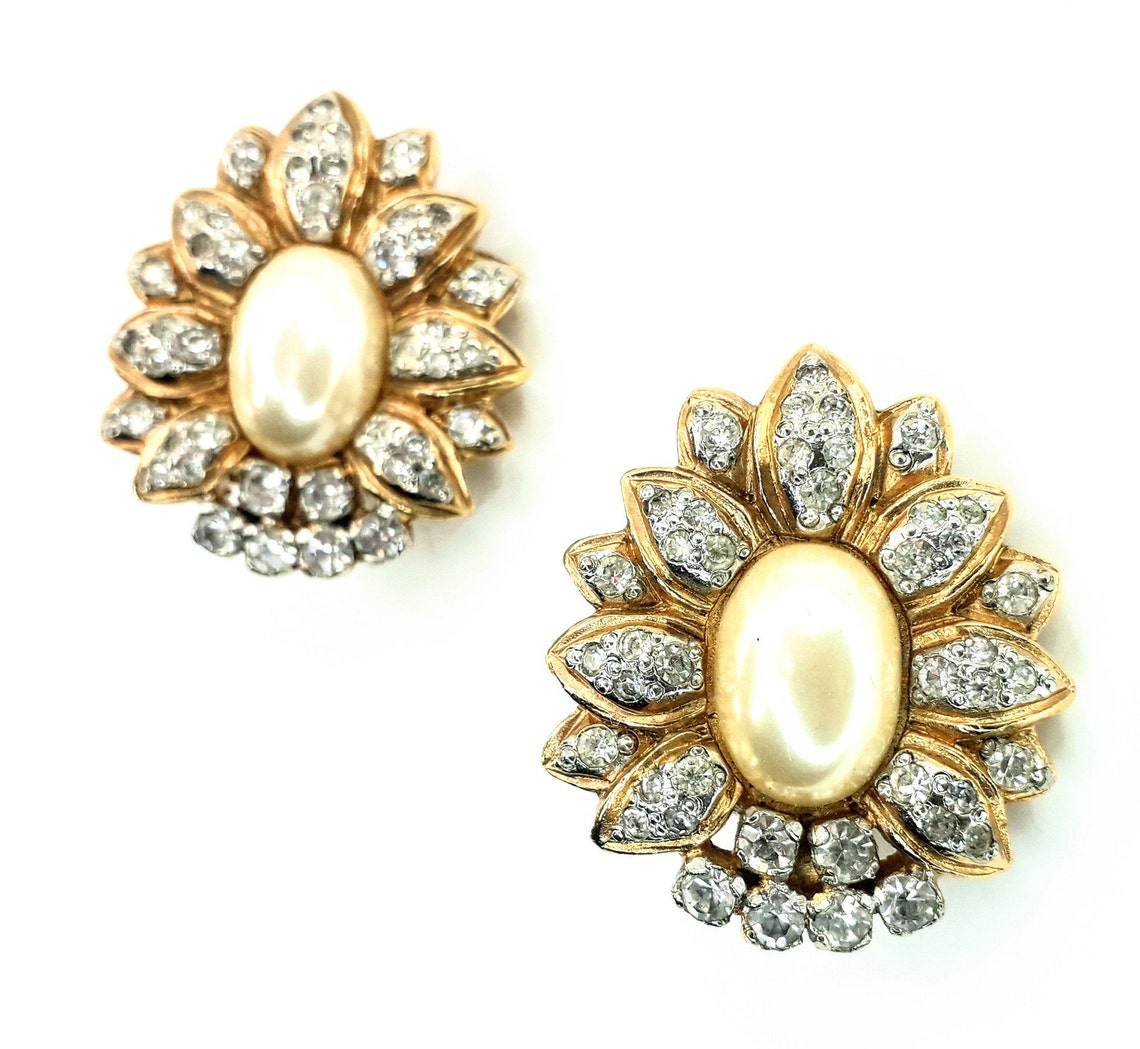 Collier Vintage Plaqué Or Signé VB Vogue Bijoux - Chaîne Large Maillons, Parfait état