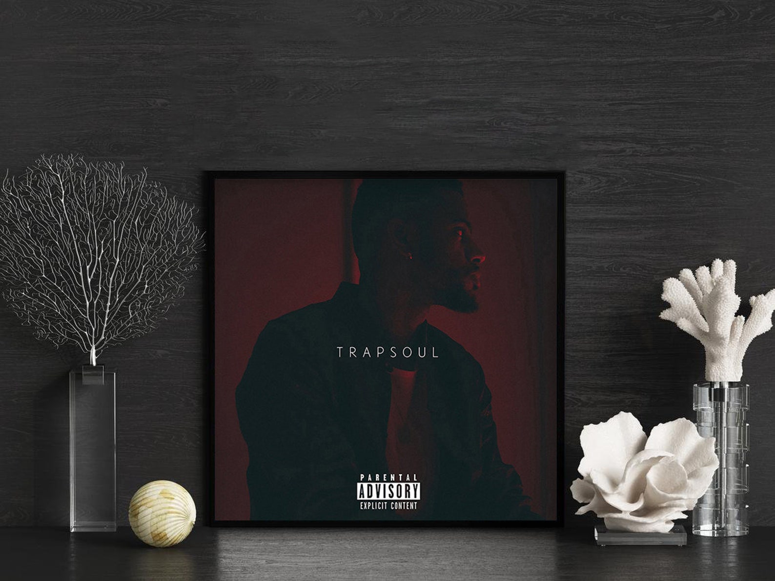 Bryson Tiller Print TRAPSOULAlbum Cover PosterBryson Tiller Etsy