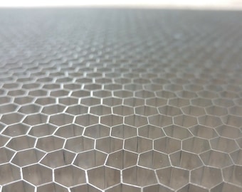 800x800x10mm honeycomb plate with 6,5mm cell size for CO2 laser cutting