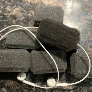 Protector contra el viento y filtro antipop para auriculares