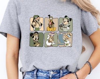 Disney Animal Kingdom Shirt, Mickey and Friends T-Shirt, Disney Mickey and Friends Safari Tour Sweatshirt, Safari Mode Tee, Safari Tour Gift