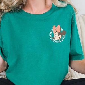 Mickey & Minnie Checkered Shirt, Disney Mouse Sweatshirt, Disney Couple Matching Tee, Disney Family Vacation T-Shirt, Disney Matching Gift