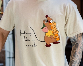 Lookin' Like A Snack Gus-Gus Shirt, Disney Cinderella Gus Gus T-Shirt, Disney Snacks Sweatshirt, Disneyland Trip Tee, Disney Family Gift