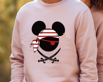 Disney Pirate Mickey Shirt, Disney Pirates of Caribbean TShirt, Pirate's Life Sweatshirt, Mickey Mouse Disney Cruise Tee, Disney Pirate Gift