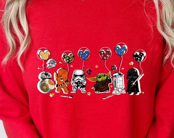 Disney Star Wars Shirt, Star Wars Characters Sweatshirt, Disney Family T-Shirt, Disney Star Wars Epcot Tee, Disney Star Wars Squad Trip Gift