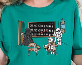 Darth Vader Those Were The Droids Classroom Doodle Shirt, Funny Star Wars TShirt, Galaxy's Edge Tee, Stormtrooper Sweatshirt, Star Wars Gift