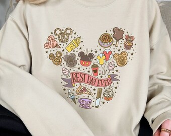 Mickey Head Best Day Ever Shirt, Mouse Park Snacks T-Shirt, Disney Snacks Sweatshirt, Mickey Head Epcot Snacks Tee, Best Day Ever Snack Gift