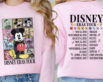 Disney Eras Tour Shirt, Mickey & Friends T-Shirt, Epcot World Tour Sweatshirt, Mickey Eras Tour Tee, Epcot Walt Disneyworld Tee, Epcot Gift