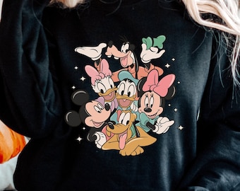 Disney Mickey and Friends Shirt, Minnie Donald Daisy Goofy Pluto Sweatshirt, Disney Family T-Shirt,  Disneyworld Trip Tee, Disney Lover Gift