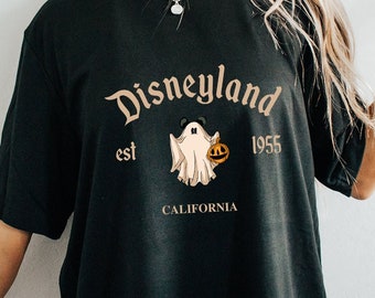 Mickey Disneyland Est 1955 Halloween Shirt, Magical Land Halloween T-Shirt, Trendy Spooky Sweatshirt, Disney Gift, Disneyland Est 1955 Tee