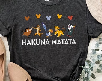 Disney Hakuna Matata Balloon Shirt, Disney Animal Kingdom Sweatshirt, Disney The Lion King Tee, Disney Vacation Gift, Lion King Simba Tee