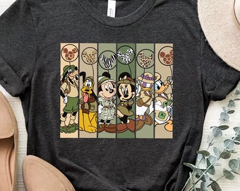 Disney Animal Kingdom Shirt, Mickey and Friends Safari Tour Sweatshirt, Mickey Safari T-Shirt, Disney Safari  Vacation Tee, Disney Tour Gift