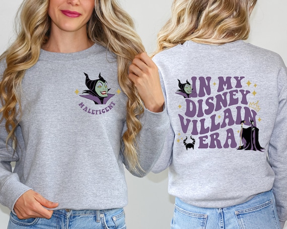 Maleficent in My Villain Era Shirt, Disney Villain TShirt, Disney Maleficent Sweatshirt, Villain Matching Shirt, Evil Queen Tee, Disney Gift