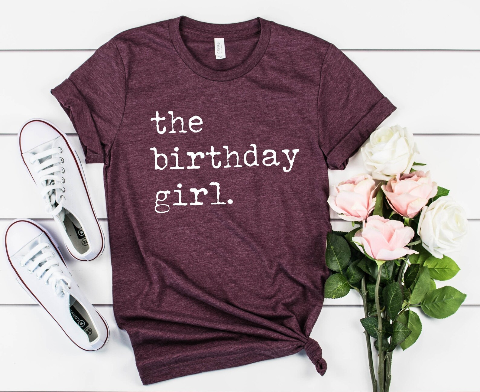 The Birthday Girlbirthday Tshirtbirthday Teetshirt for Etsy