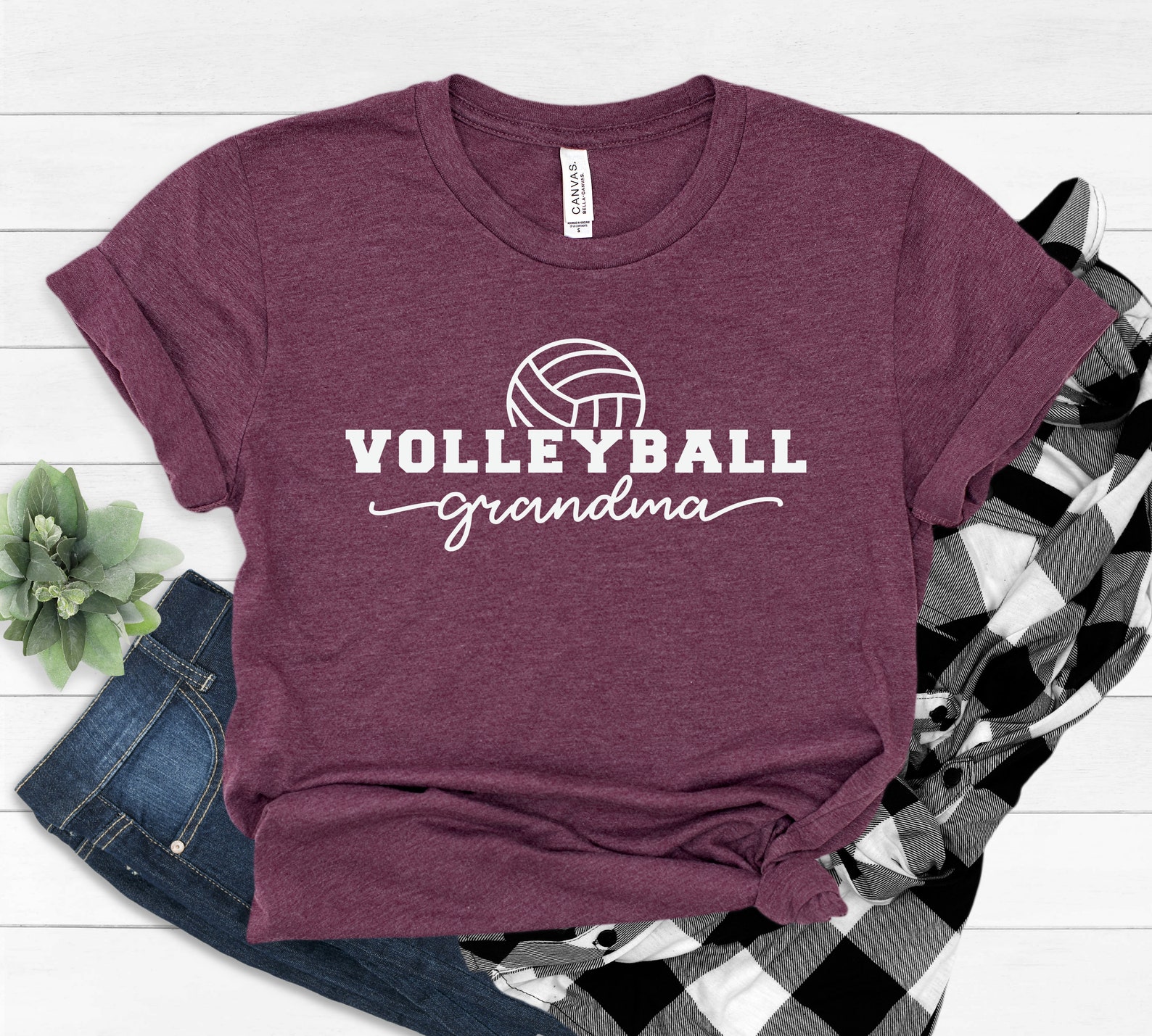 Volleyball Grandma Shirt Sport Grandma Shirt Grandma Etsy