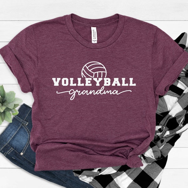 Volleyball Grandma Shirt, Sport Grandma Shirt, Grandma Volleyball Shirt, Grandma's Game Day Shirt