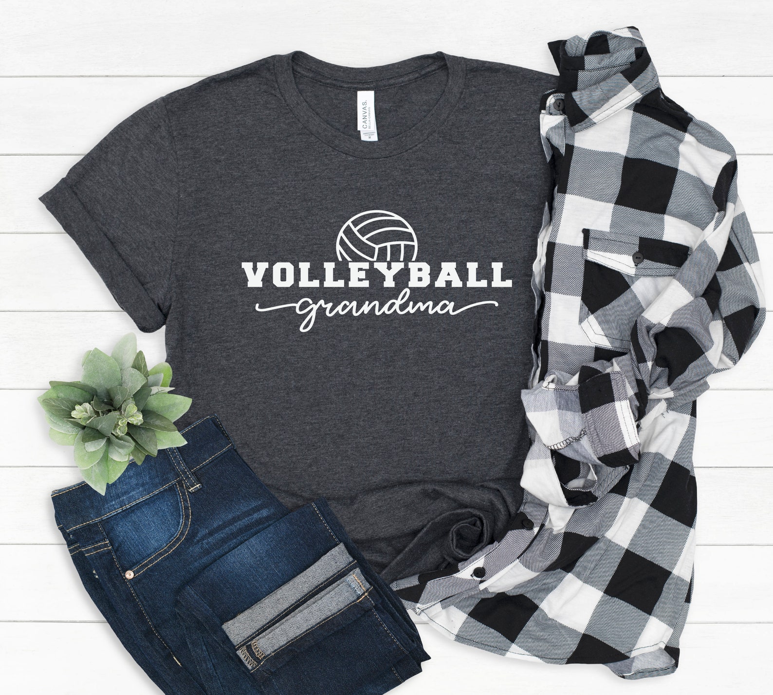 Volleyball Grandma Shirt Sport Grandma Shirt Grandma Etsy