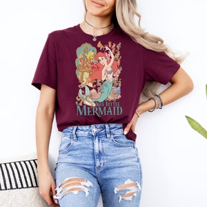 The Little Mermaid Shirt, Disney T-shirt, Women's Little Mermaid Ariel Sweatshirt, Ariel Mermaid Shirt, Disney Ariel Tee, Gifts for Kids bild 5