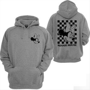 Disney Retro Minnie Mouse Shirt, Disney Checkered Minnie Mouse T-shirt, Disney Minnie Tee, Minnie Mouse Sweatshirt, Checkered Disney Gift