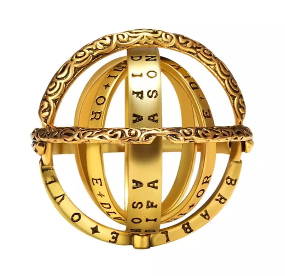 Astronomical sphere ball clearance ring